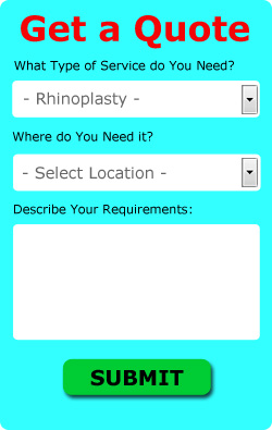 Free Rugeley Rhinoplasty Quotes